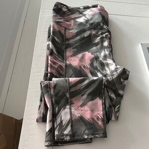 Stylish Pink and Gray Women's Leggings